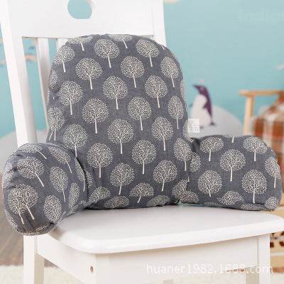 Ergonomic Office Waist Cushion – Lumbar Support Pillow for Desk Chair, Car & Home Use – Helps Relieve Back Pain & Improve Posture - Tarteebstudio