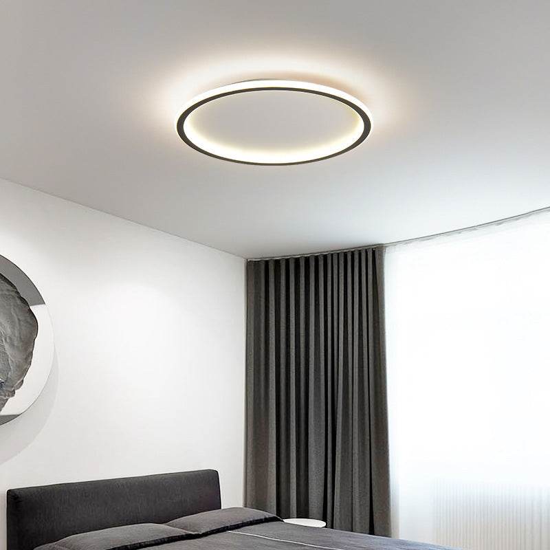 Modern LED Ceiling Light – Minimalist Round Fixture for Bedrooms, Living Rooms & Hallways - Tarteebstudio