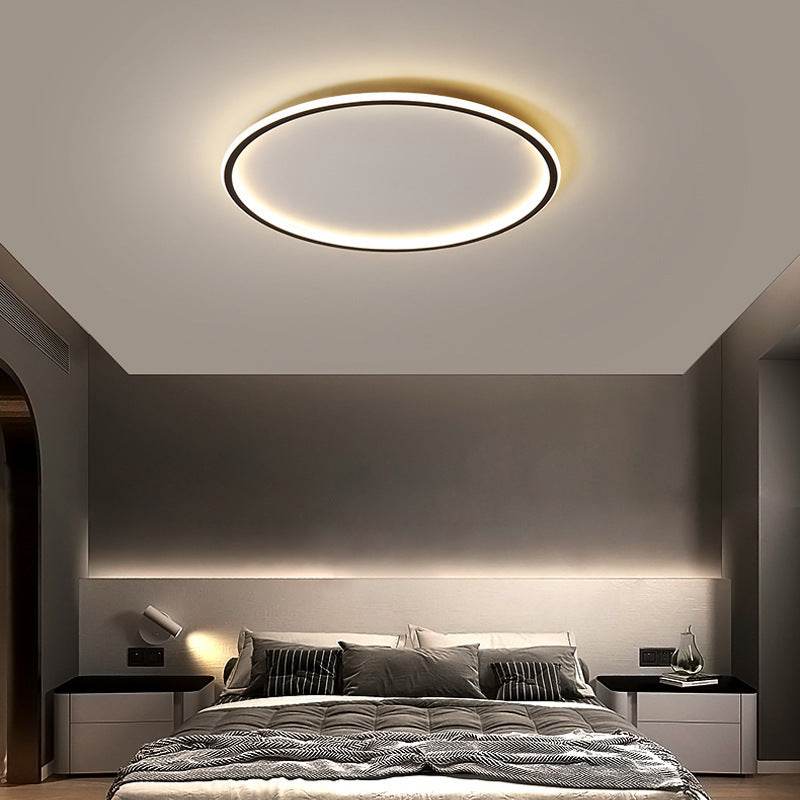 Modern LED Ceiling Light – Minimalist Round Fixture for Bedrooms, Living Rooms & Hallways - Tarteebstudio