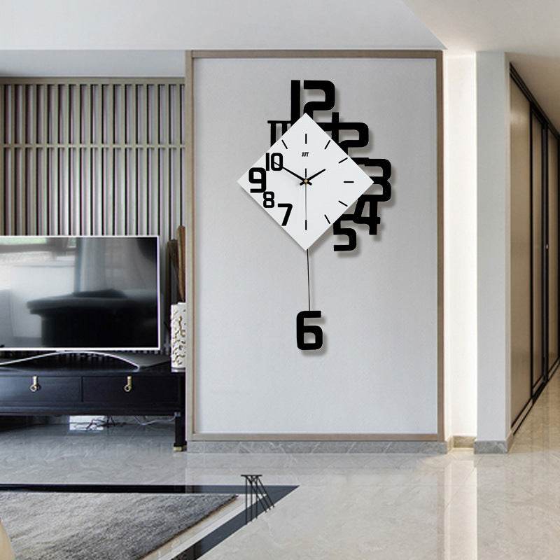 Personalized Wooden Digital Wall Clock – Creative LED Display for Home & Office Decor - Tarteebstudio