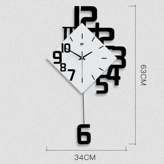 Personalized Wooden Digital Wall Clock – Creative LED Display for Home & Office Decor - Tarteebstudio