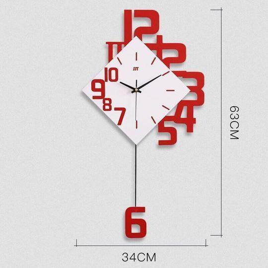Personalized Wooden Digital Wall Clock – Creative LED Display for Home & Office Decor - Tarteebstudio