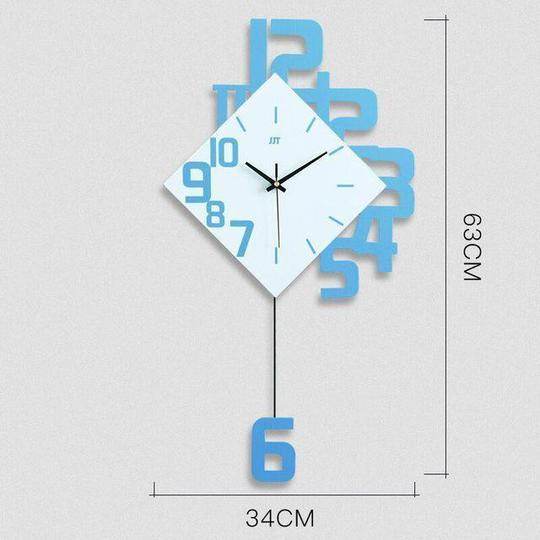 Personalized Wooden Digital Wall Clock – Creative LED Display for Home & Office Decor - Tarteebstudio