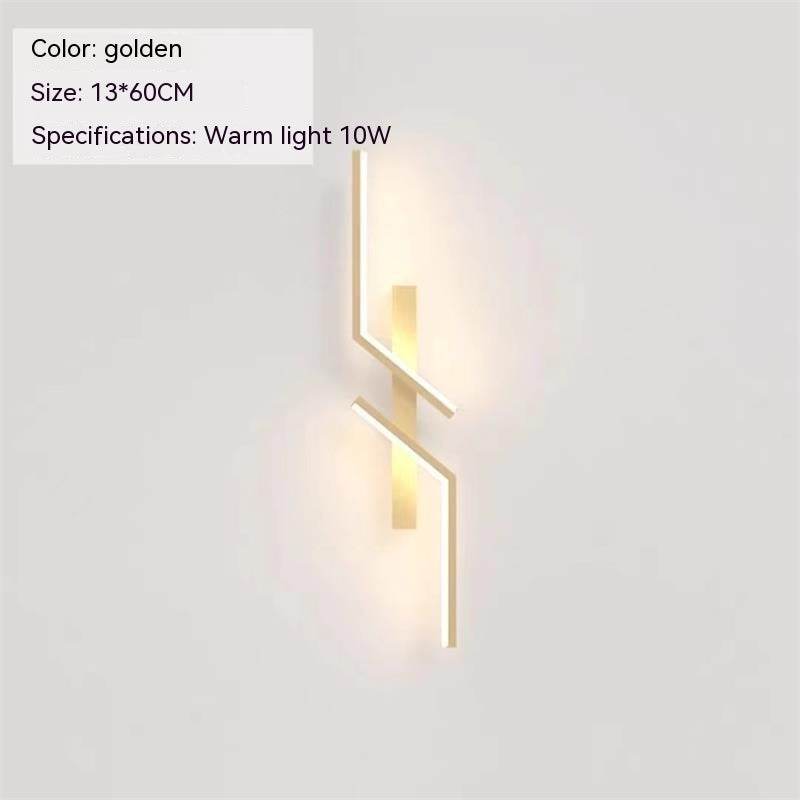 Minimalist LED Strip Wall Lamp – Ultra-Thin Design