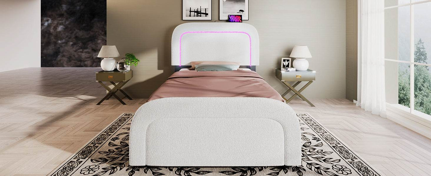 Solid Wood Bed Frame Without Mattress – Queen/King Size Natural Wooden Bed Base with Slats – Sturdy Platform Bed Frame for Any Bedroom Style - Tarteebstudio