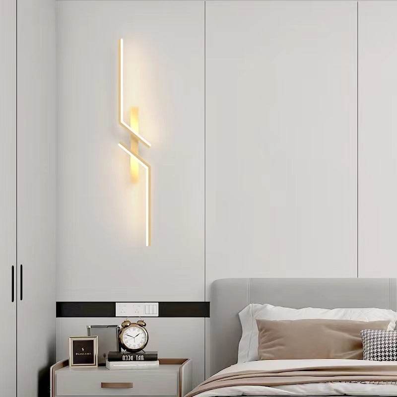 Minimalist LED Strip Wall Lamp – Ultra-Thin Design