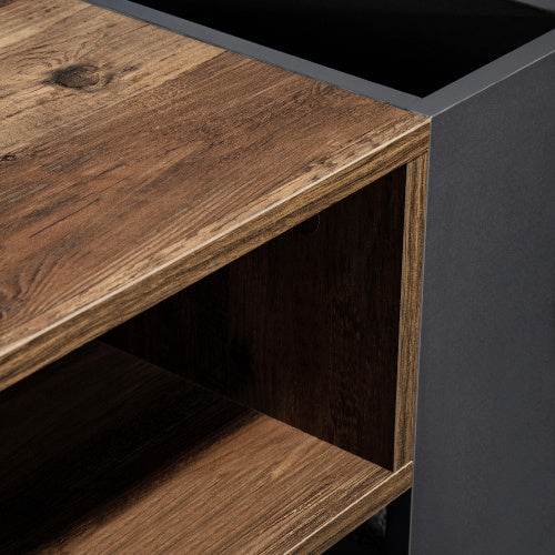 Massiver Couchtisch aus Holz – Naturbelassener Beistelltisch in Eiche, Kiefer oder Akazie – Stylischer Wohnzimmer-Tisch mit rustikalem oder modernem Design - Tarteebstudio