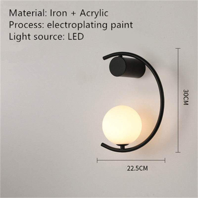 Modern Luxury Wall Lamp - Minimalist LED Sconce, Dimmable Gold/Black Finish, Adjustable Arm, USB Charging Port, Bedroom Reading Light, Living Room Accent Lighting (Warm White 3000K) - Tarteebstudio