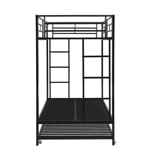 Heavy-Duty Metal Bunk Beds – Space-Saving Loft Bed for Kids, Teens & Adults – Durable Steel Frame Twin Over Twin or Full Over Full Bed - Tarteebstudio