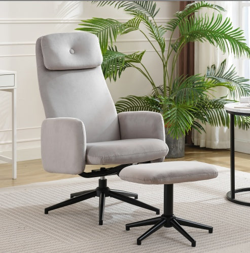 Eleganter Bürostuhl aus Samt – Luxuriöses Design für stilvolles Arbeiten