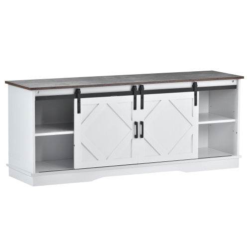 Affordable Particleboard TV Cabinet – Modern MDF Entertainment Unit with Adjustable Shelves & Cable Management – Ideal for Living Room or Home Theater - Tarteebstudio