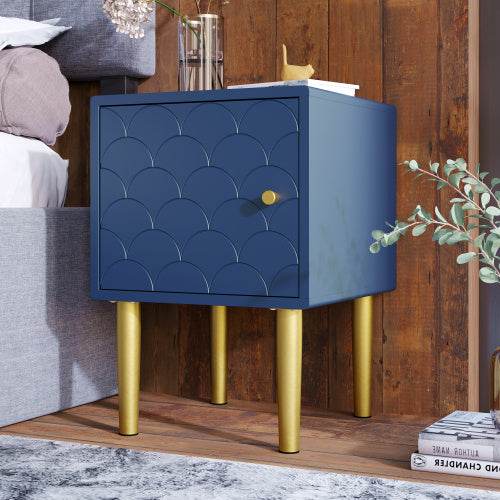 Handcrafted Solid Wood Bedside Table – Natural Oak/Nut/Beech Nightstand with Drawer or Open Shelf – Minimalist Bedroom Furniture for Storage & Lamp - Tarteebstudio