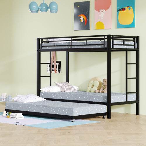 Heavy-Duty Metal Bunk Beds – Space-Saving Loft Bed for Kids, Teens & Adults – Durable Steel Frame Twin Over Twin or Full Over Full Bed - Tarteebstudio