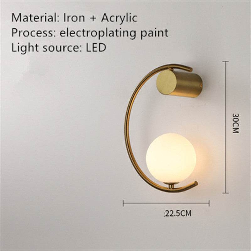 Modern Luxury Wall Lamp - Minimalist LED Sconce, Dimmable Gold/Black Finish, Adjustable Arm, USB Charging Port, Bedroom Reading Light, Living Room Accent Lighting (Warm White 3000K) - Tarteebstudio