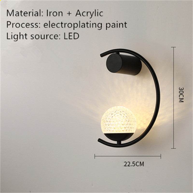 Modern Luxury Wall Lamp - Minimalist LED Sconce, Dimmable Gold/Black Finish, Adjustable Arm, USB Charging Port, Bedroom Reading Light, Living Room Accent Lighting (Warm White 3000K) - Tarteebstudio