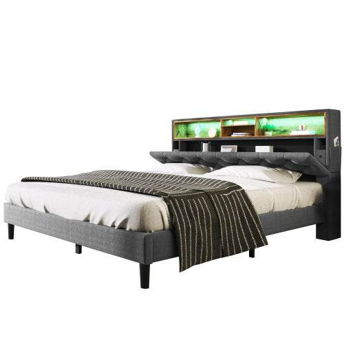 Massivholz-Bettgestell 140x200 cm – Naturbelassenes Holzbett ohne Boxspring | Stabiler Bettrahmen aus Eiche, Buche oder Kiefer – Ideal für Schlafzimmer & Gästezimmer - Tarteebstudio