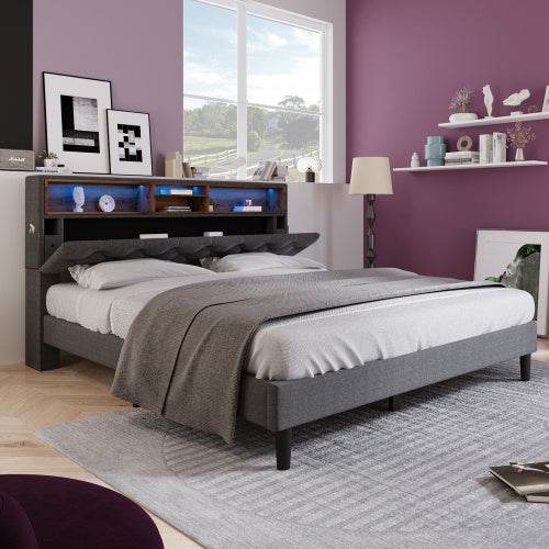 Massivholz-Bettgestell 140x200 cm – Naturbelassenes Holzbett ohne Boxspring | Stabiler Bettrahmen aus Eiche, Buche oder Kiefer – Ideal für Schlafzimmer & Gästezimmer - Tarteebstudio