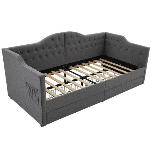 Weiches Kissen-Schlafsofa – Bequemes Sofa mit Schlaffunktion & extra Polsterung | Ideal als Gästebett, Wohnzimmersofa oder Relaxsessel im modernen Design - Tarteebstudio