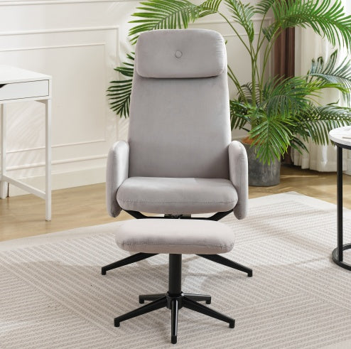 Eleganter Bürostuhl aus Samt – Luxuriöses Design für stilvolles Arbeiten