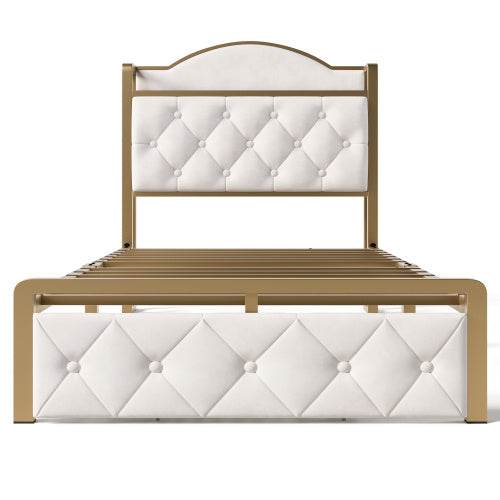 Lattenrost mit stabilem Metallgestell – Verstellbarer Federholzrahmen für 90x200 bis 180x200 cm | Ideal für gesunden Schlaf, Boxspring, Doppelbett oder Einzelbett - Tarteebstudio
