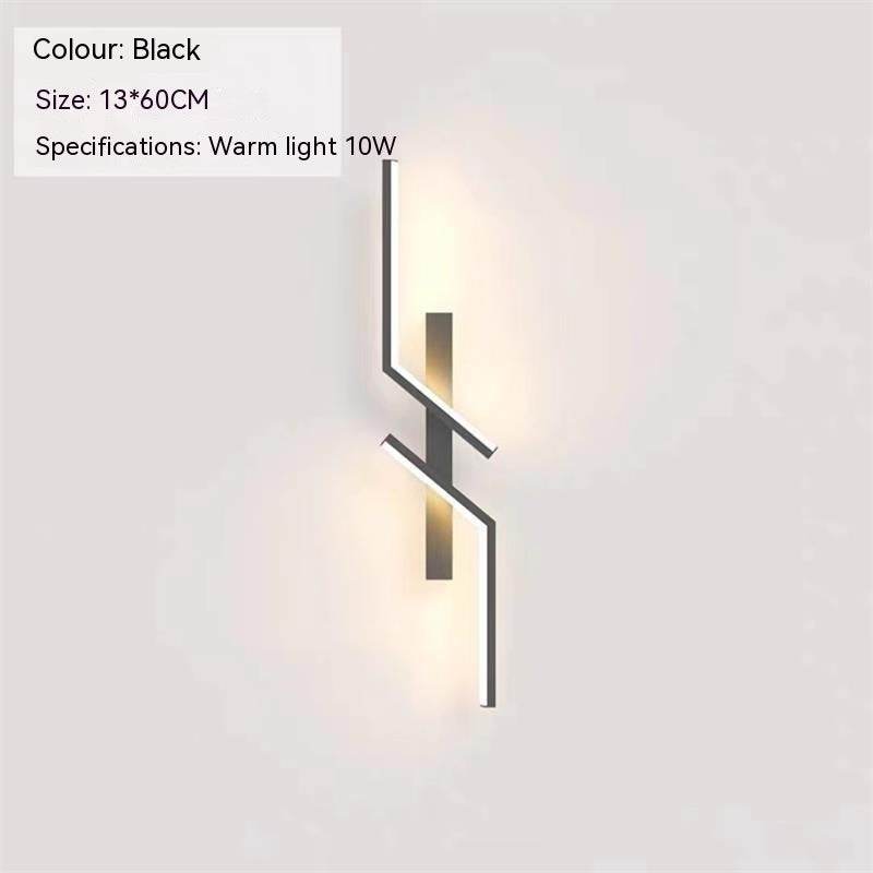Minimalist LED Strip Wall Lamp – Ultra-Thin Design