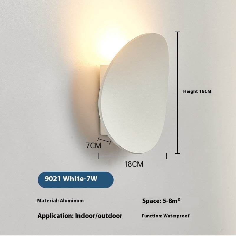 Modern Minimalist Outdoor Wall Lamp – Waterproof LED Light for Patio, Garden & Entryway - Tarteebstudio