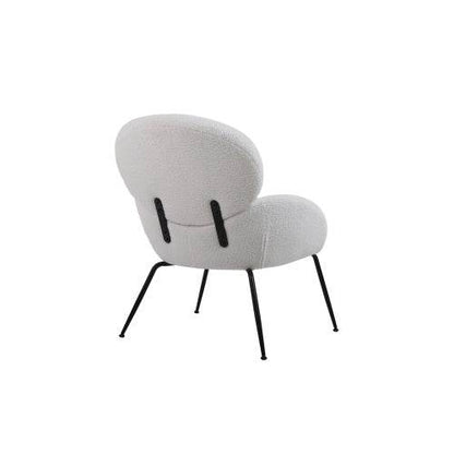 Teddy Schminkstuhl mit Metallbeinen – Weicher Samt-Hocker / Vanitisch fürs Schlafzimmer – Stylischer Sitzhocker, Polsterhocker in Premium Qualität - Tarteebstudio