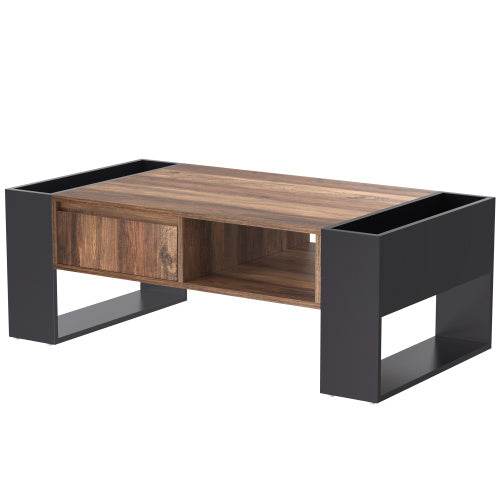 Massiver Couchtisch aus Holz – Naturbelassener Beistelltisch in Eiche, Kiefer oder Akazie – Stylischer Wohnzimmer-Tisch mit rustikalem oder modernem Design - Tarteebstudio