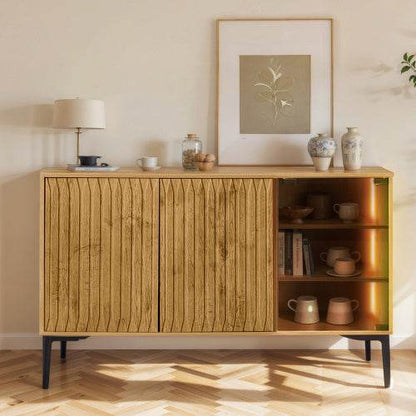 Badezimmerschrank aus Holz & Glas – Moderner Unterschrank, Hochschrank oder Spiegelschrank mit Ablagefächern – Stilvolle Badezimmermöbel im Landhaus- oder Industriedesign - Tarteebstudio
