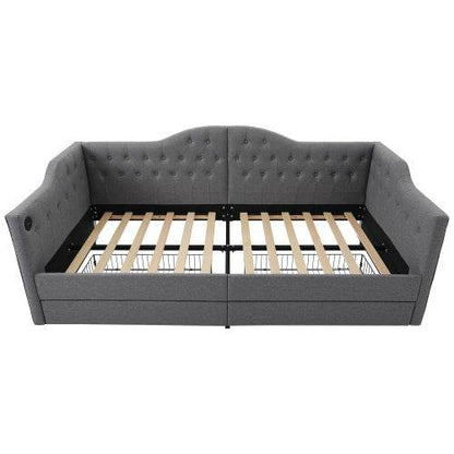 Weiches Kissen-Schlafsofa – Bequemes Sofa mit Schlaffunktion & extra Polsterung | Ideal als Gästebett, Wohnzimmersofa oder Relaxsessel im modernen Design - Tarteebstudio