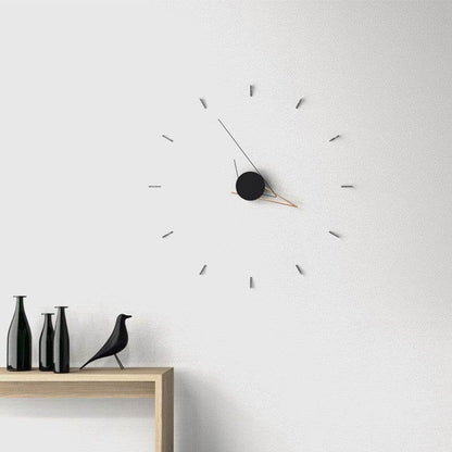 Modern Minimalist Nordic Wall Clock – Silent Decorative Clock for Living Room & Home Art - Tarteebstudio