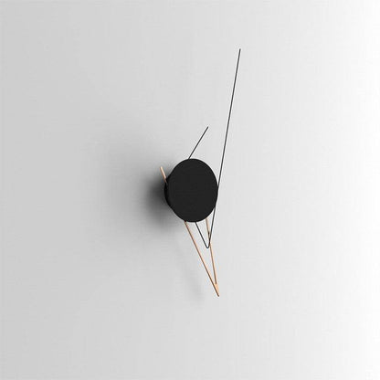Modern Minimalist Nordic Wall Clock – Silent Decorative Clock for Living Room & Home Art - Tarteebstudio