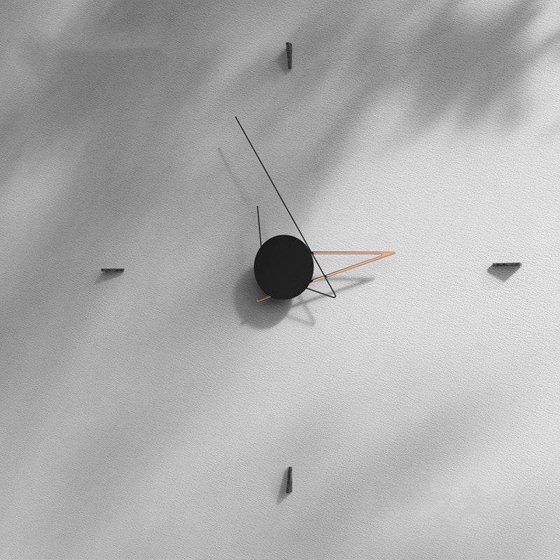 Modern Minimalist Nordic Wall Clock – Silent Decorative Clock for Living Room & Home Art - Tarteebstudio