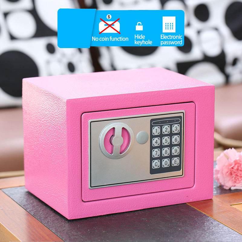 Mini Safe with Password – Digital Lock Security Box for Office, Home or Travel – Compact Keyless Safe for Documents, Cash, Jewelry & Valuables - Tarteebstudio