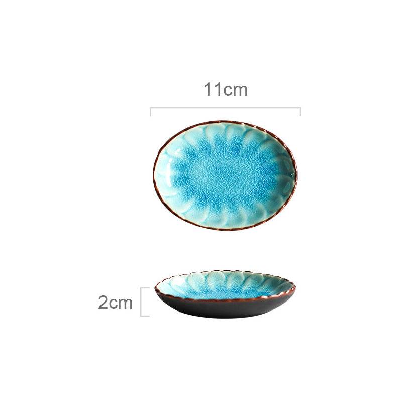 Japanese Style Creative Ceramic Tableware Set – Handcrafted Dish Plates, Bowls & Cups | Elegant, Microwave & Dishwasher Safe – Ideal for Sushi, Ramen, Rice & Everyday Dining - Tarteebstudio