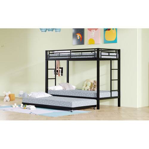 Heavy-Duty Metal Bunk Beds – Space-Saving Loft Bed for Kids, Teens & Adults – Durable Steel Frame Twin Over Twin or Full Over Full Bed - Tarteebstudio