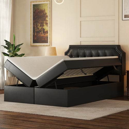 Pu Metal-framed Double Bed - Tarteebstudio