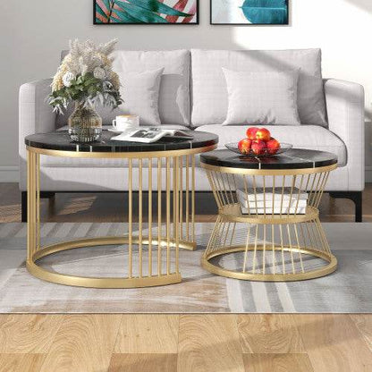 Modern Fiberboard Coffee Table – Affordable MDF Living Room Table with Sturdy Design – Space-Saving Beistelltisch in Various Finishes & Sizes - Tarteebstudio