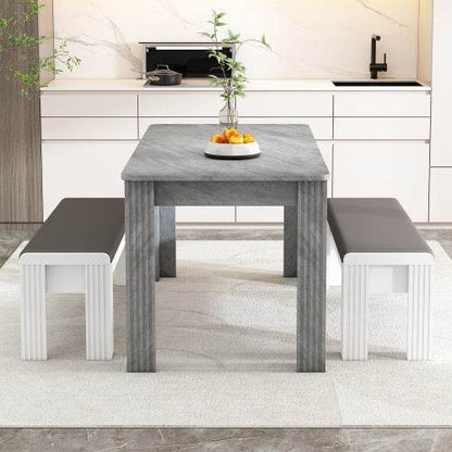 Robuster Esstisch aus Spanplatten – Moderner Küchentisch in verschiedenen Größen & Designs – Ideal für Esszimmer, Wohnraum oder Büro - Tarteebstudio