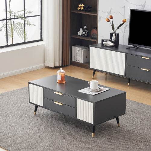 Affordable Particleboard Coffee Table – Modern MDF Living Room Table with Sturdy Design – Available in Multiple Colors & Sizes - Tarteebstudio