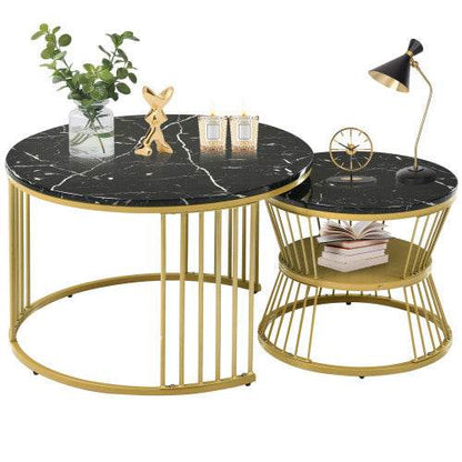 Modern Fiberboard Coffee Table – Affordable MDF Living Room Table with Sturdy Design – Space-Saving Beistelltisch in Various Finishes & Sizes - Tarteebstudio