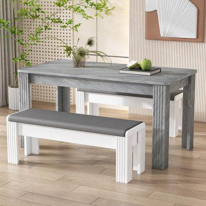 Robuster Esstisch aus Spanplatten – Moderner Küchentisch in verschiedenen Größen & Designs – Ideal für Esszimmer, Wohnraum oder Büro - Tarteebstudio