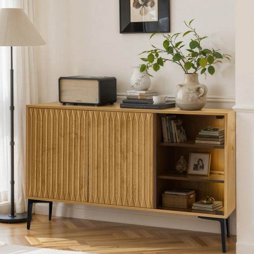 Badezimmerschrank aus Holz & Glas – Moderner Unterschrank, Hochschrank oder Spiegelschrank mit Ablagefächern – Stilvolle Badezimmermöbel im Landhaus- oder Industriedesign - Tarteebstudio