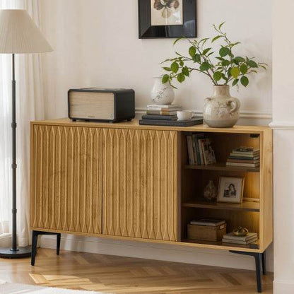 Badezimmerschrank aus Holz & Glas – Moderner Unterschrank, Hochschrank oder Spiegelschrank mit Ablagefächern – Stilvolle Badezimmermöbel im Landhaus- oder Industriedesign - Tarteebstudio