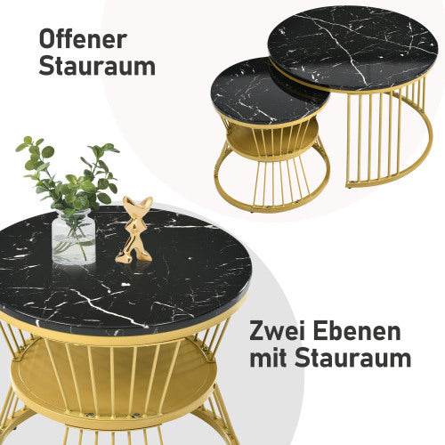 Modern Fiberboard Coffee Table – Affordable MDF Living Room Table with Sturdy Design – Space-Saving Beistelltisch in Various Finishes & Sizes - Tarteebstudio