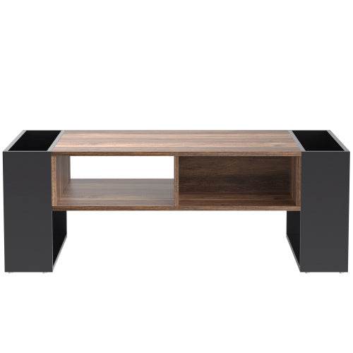 Massiver Couchtisch aus Holz – Naturbelassener Beistelltisch in Eiche, Kiefer oder Akazie – Stylischer Wohnzimmer-Tisch mit rustikalem oder modernem Design - Tarteebstudio