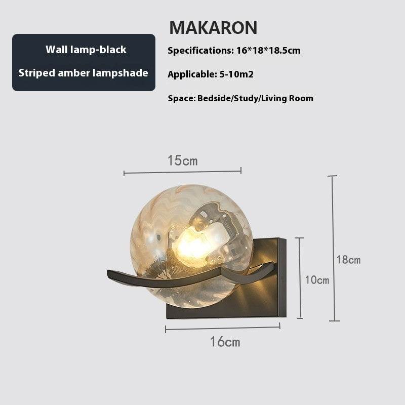 Modern Minimalist Bedroom Bedside Wall Lamp - Tarteebstudio