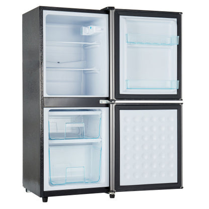 Metall-Kühlschrank – Stylischer Einbauschrank mit Kühlung | Modernes Design für Küche & Büro