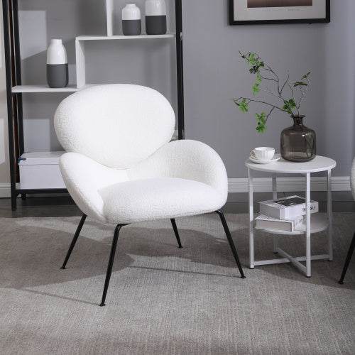 Teddy Schminkstuhl mit Metallbeinen – Weicher Samt-Hocker / Vanitisch fürs Schlafzimmer – Stylischer Sitzhocker, Polsterhocker in Premium Qualität - Tarteebstudio