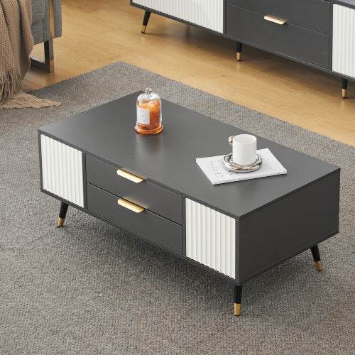 Affordable Particleboard Coffee Table – Modern MDF Living Room Table with Sturdy Design – Available in Multiple Colors & Sizes - Tarteebstudio